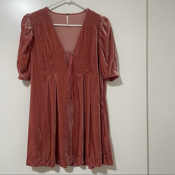 Free People Adelle Velvet Tunic in Canyon Arroyo - Picture 5 of 11